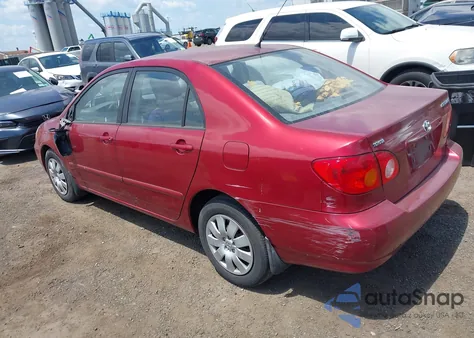 2004 Toyota Corolla Le z USA, uszkodzony, nr VIN 2T1BR32E74C274333